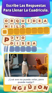 Cross World: Quiz y Crucigrama screenshot