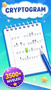 Cryptogram: Juego de Palabras screenshot