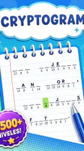 Cryptogram: Juego de Palabras screenshot