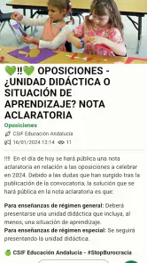 CSIF Andalucía screenshot
