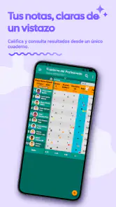Cuaderno del profesorado screenshot