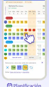 Cuadrante de Turnos: Shiftdora screenshot