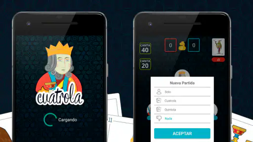 Cuatrola - Juego de Cartas screenshot