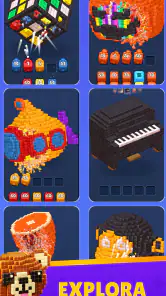 Cube Land Puzzle Game screenshot