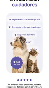 Cuidado de Mascotas - Sittsy screenshot