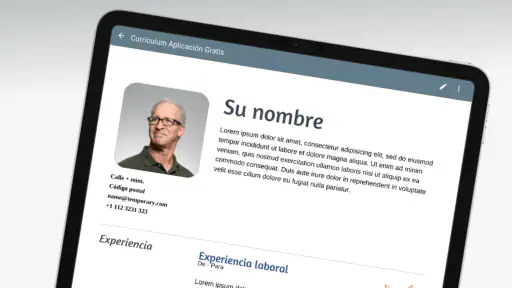 Currículum Aplicación CV screenshot