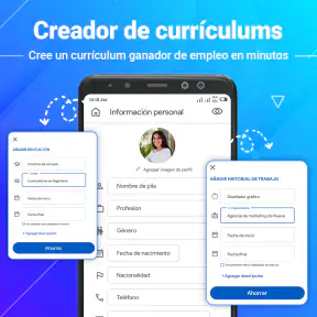 Currículum vítae: Crear CV PDF screenshot