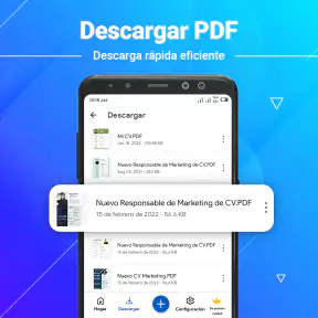 Currículum vítae: Crear CV PDF screenshot