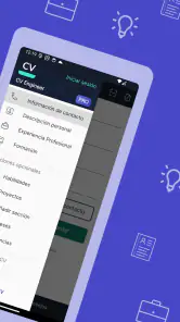 Currículum Vítae - CV Engineer screenshot
