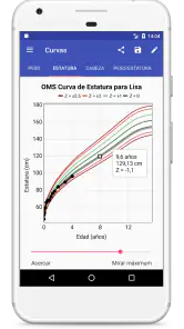 Curvas de Crecimiento Infantil screenshot