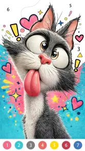 Cute Funny Animal Color screenshot