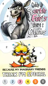 Cute Funny Animal Color screenshot
