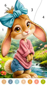 Cute Funny Animal Color screenshot