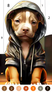 Cute Funny Animal Color screenshot