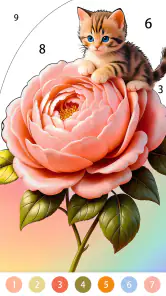 Cute Funny Animal Color screenshot
