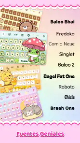 Cute Keyboard: Teclado Emoji screenshot