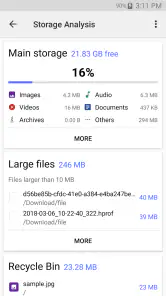 Cx Explorador de Archivos screenshot
