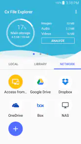 Cx Explorador de Archivos screenshot