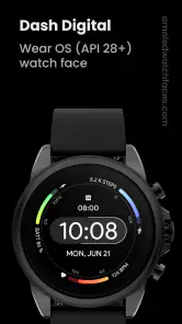 Dash Digital: Watch face screenshot