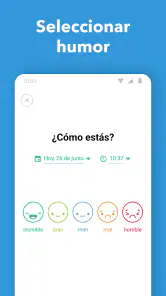 Daylio Diario, Agenda, Ánimos screenshot