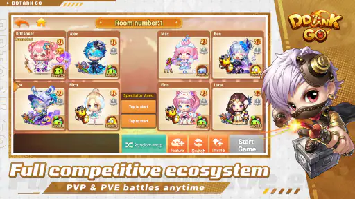 DDTank GO screenshot