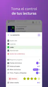 DeLibrista - Reseñas de libros screenshot