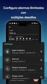 Desafios Despertador con juego screenshot