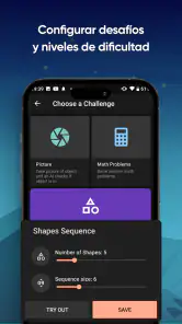Desafios Despertador con juego screenshot