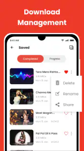 Descargador de música y vídeos screenshot