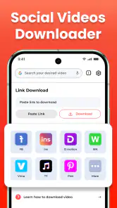 Descargador de videos  Anysave screenshot