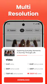 Descargador de videos  Anysave screenshot