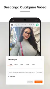Descargador de videos: Browser screenshot