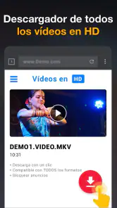 Descargador de vídeos en HD screenshot