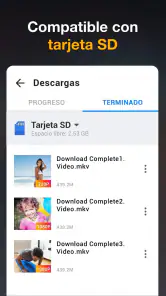 Descargador de vídeos en HD screenshot