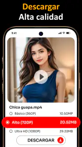 Descargador de Vídeos HD screenshot