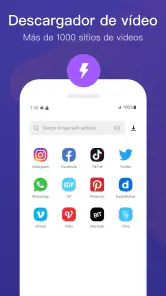 Descargador de videos y música screenshot