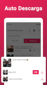 Descargar vídeos de Pinterest screenshot