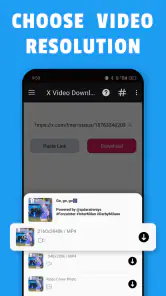 Descargar videos de Twitter screenshot