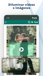Desenfoque de vídeo e imagen screenshot