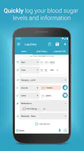Diabetes:M - Blood Sugar Diary screenshot