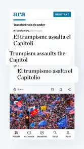 Diari ARA screenshot