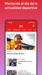 Diario AS: Resultados en vivo screenshot