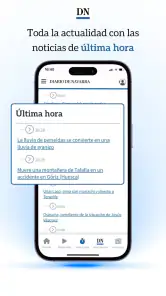 Diario de Navarra – App móvil screenshot