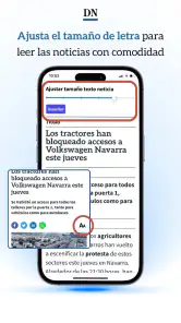 Diario de Navarra – App móvil screenshot