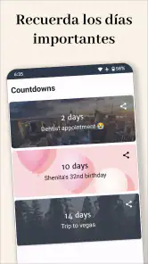 Días hasta - cuenta regresiva screenshot