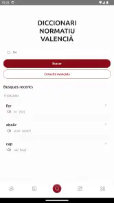 Diccionari Normatiu Valencià screenshot