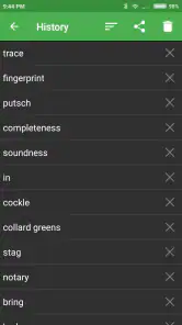 Diccionario Inglés - Offline screenshot