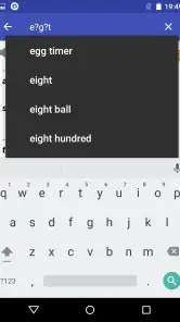 Diccionario Inglés - Offline screenshot