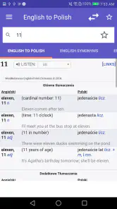 Diccionario ingles WordRef screenshot