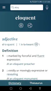 Dictionary - M-W Premium screenshot